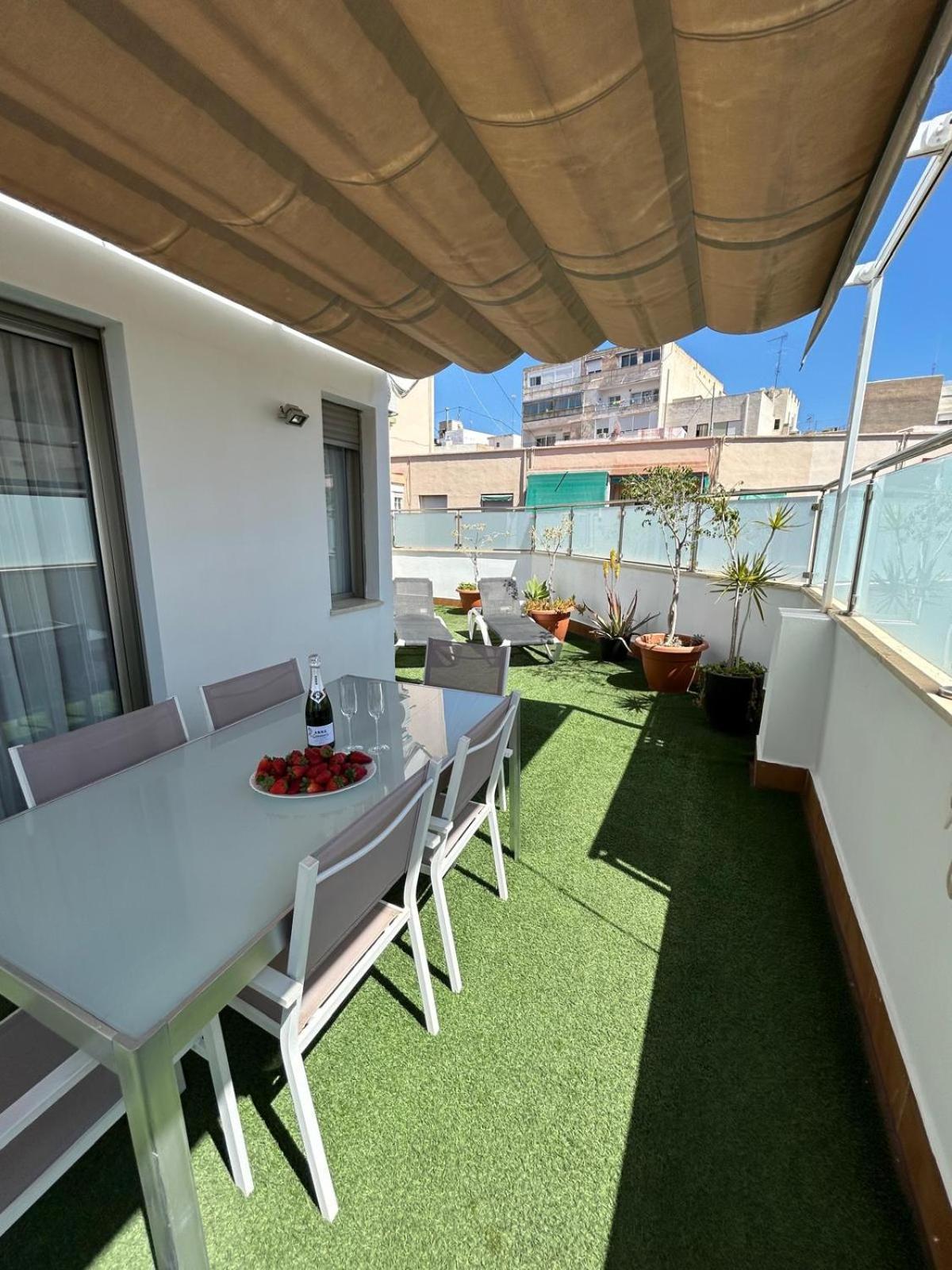 2 Big Terraces Penthouse City Center Аліканте Екстер'єр фото